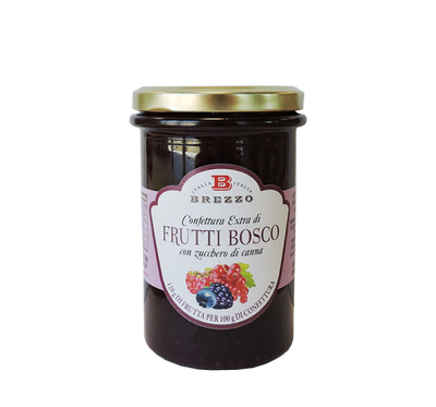 Dżem z owoców leśnych 350 g – Brezzo – Confettura Extra di Frutti di Bosco