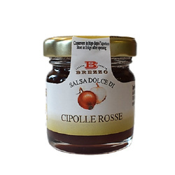 Salsa z czerwonej cebuli do serów 40 g – Brezzo – Salsa per formaggi cipolle rosse