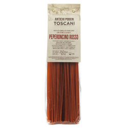 Makaron pasta linguine z czerwoną papryczką chili Antichi poderi toscani 250g