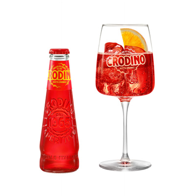 Napój bezalkoholowy o smaku czerwonej pomarańczy 1 sztuka – Crodino – Crodino Arancia Rossa
