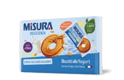 Biszkopty jogurtowe bez cukru 400g - Misura