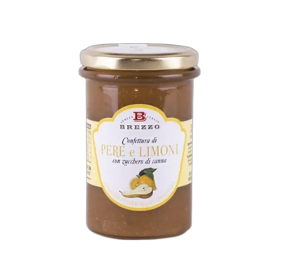 Dżem gruszkowo-cytrynowy 350 g – Brezzo – Confettura Pere e Limoni