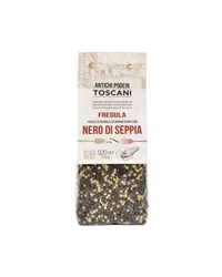 Fregula z atramentem z mątwy 500g - Antichi Poderi Toscani - Fregula al nero di seppia