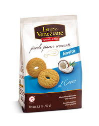 Ciastka kruche kokosowe 250 g – Le Veneziane – Biscotti al Cocco