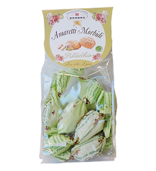 Miękkie ciasteczka migdałowe z pistacjami 150 g – Brezzo – Amaretti Morbidi Pistacchio