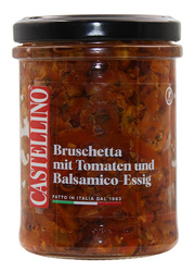 Bruschetta z pomidorami i octem balsamicznym 180 g – Castellino – Bruschetta di Pomodori al Balsamico