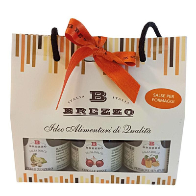 MINI SHOPPER 3 SALSE PER FORMAGGI 330G - BREZZO