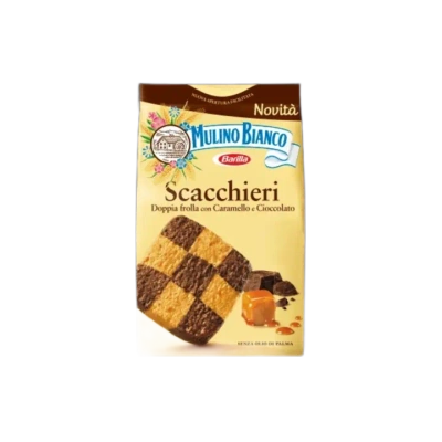 Ciasteczka maślane dwukolorowe 300g – Mulino Bianco – Biscotti Scacchieri
