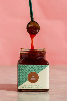 Konfitura z opuncji figowej 360 g – Fiasconaro – Confettura Extra Fichi d’India