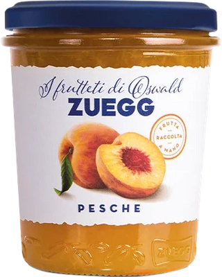 Konfitura brzoskwiniowa 320 g – Zuegg – Confettura Pesca