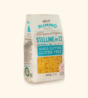Makaron bezglutenowy drobny w kształcie gwiazdek Stelline 400 g – Rummo – Stelline Senza Glutine