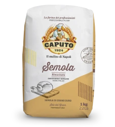 Semolina z pszenicy durum 1 kg – Caputo – Farina Semola di Grano Duro Rimacinata