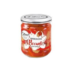 Papryczki pikantne z tuńczykiem 190 g – Citres – Peperoncini Piccanti con Tonno