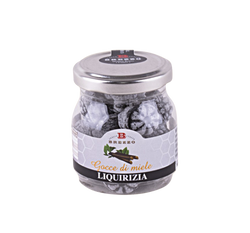 Dropsy miodowe z lukrecją – Brezzo – Drops Liquirizia 100 g
