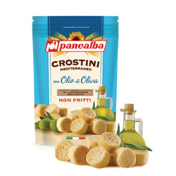 Grzanki z pieczywa Panealba  100g - Panealba - Crostini Mediterraneo con olio di oliva