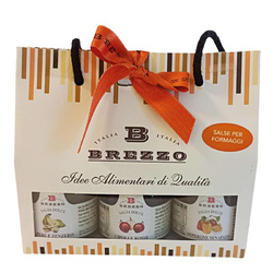 MINI SHOPPER 3 SALSE PER FORMAGGI 330G - BREZZO