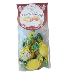 Miękkie ciasteczka migdałowe z cytryną 150 g – Brezzo – Amaretti Morbidi Limone
