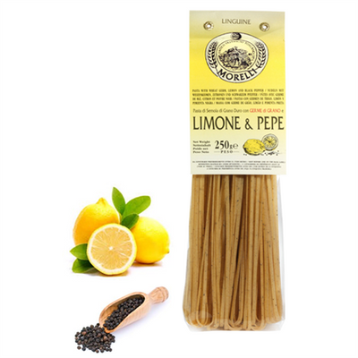 Makaron Linguine z cytryną i pieprzem 250 g – Antichi Poderi Toscani – Linguine Limone e Pepe