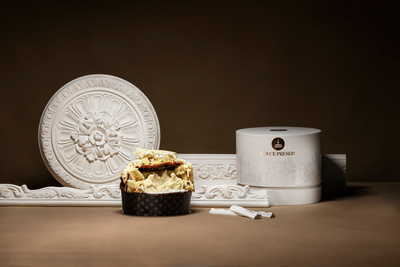 Świąteczne panettone „Szopka Bożonarodzeniowa” 1,7 kg – Fiasconaro – Panettone Dolce Presepe