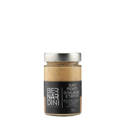 Sos z łososia z truflą 180 g – Bernardini – Sugo pronto Salmone e Tartufo