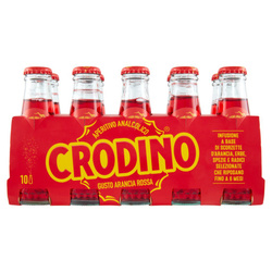 Bezalkoholowy aperitif o smaku czerwonej pomarańczy 10×100 ml – San Pellegrino – Crodino Arancia Rossa
