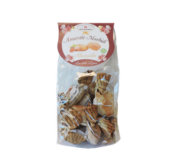 Miękkie ciasteczka migdałowe z orzechami laskowymi 150 g – Brezzo – Amaretti Morbidi Nocciola