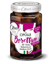 Marynowana cebula Borettane w occie balsamicznym z Modeny Citres 290g