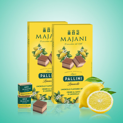 Pralinki Limoncello 101 g – Majani – Cremini al gusto di Limoncello