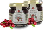 Salsa do serów z żurawiną 40 g – Brezzo – Salsa per Formaggi Mirtilli Rossi