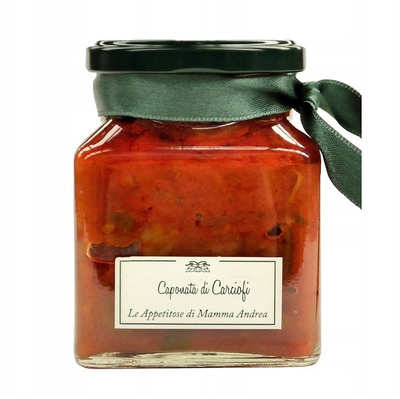 Przystawka sycylijska z karczochów 300 g – Mamma Andrea – Caponata di Carciofi