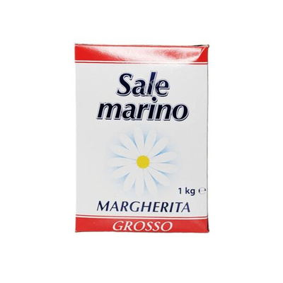 Sól morska gruba 1kg - Margherita - Sale grosso