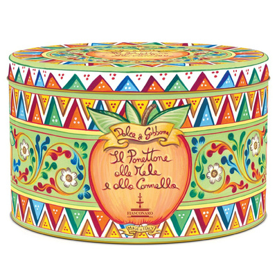Panettone z Jabłkiem i Cynamonem 500g Fiasconaro Dolce Gabbana