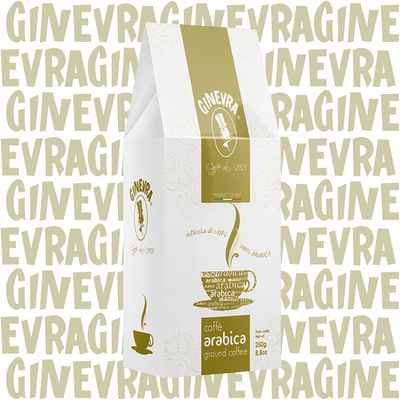 Kawa ziarnista Arabica 250 g – Ginevra – Grani 100% Arabica