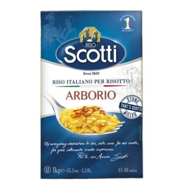 Ryż Arborio 1 kg – Scotti – Riso Arborio