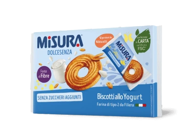 Biszkopty jogurtowe bez cukru 400g - Misura