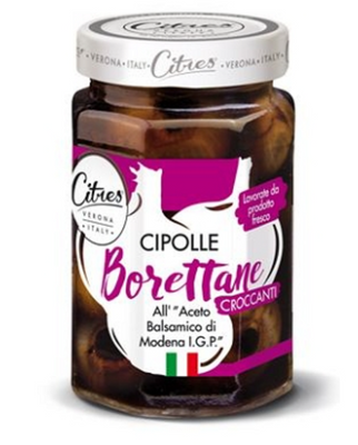 Marynowana cebula Borettane w occie balsamicznym z Modeny Citres 290g