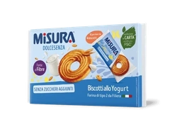 Ciastka jogurtowe bez cukru 400g - Misura - Biscotti allo yogurt senza zuccheri aggiunti