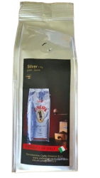 Wloska kawa ziarnista Silver 250g - Ginevra - Caffe' a grani Silver