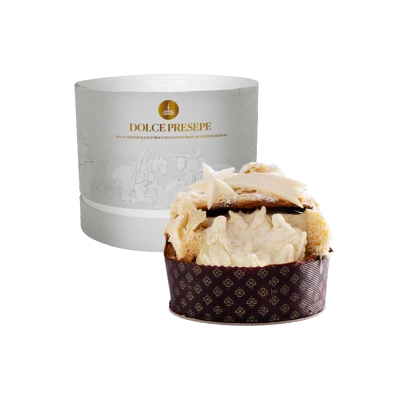 Świąteczne panettone „Szopka Bożonarodzeniowa” 1,7 kg – Fiasconaro – Panettone Dolce Presepe