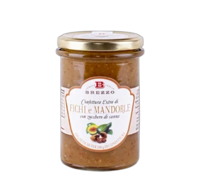 Dżem z fig i migdałów 350 g – Brezzo – Confettura di Fichi e Mandorle