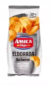 Chipsy ziemniaczane Barbecue Eldorada 130 g Amica Chips