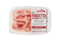 Rolowana pancetta dojrzewająca 100g - Levoni - Pancetta stagionata 100g - Levoni