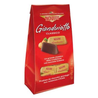 Czekoladki gianduiotti z orzechami laskowymi 50 g – Novi – Alberelli Gianduiotti