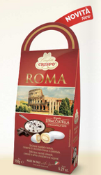 Migdały w polewie o smaku stracciatella - Rzym 150g - Crispo - CONFETTI AL gusto stracciatella 150G - ROMA - CRISPO