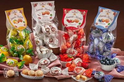 Miękkie ciasteczka migdałowe z cytryną 150 g – Brezzo – Amaretti Morbidi Limone