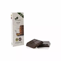 Czekolada z Modica ChOG z likierem Rum 100g - Ciokarrua - Cioccolato di Modica IGP al Rum