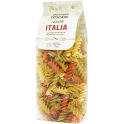 Makaron świderki Fusilloni trójkolorowe 500 g Antichi Poderi – Fusilloni Tricolore