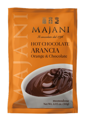 Gorąca czekolada pomarańczowa 30g – Majani – Hot Chocolate Arancia