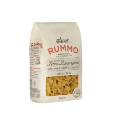 Makaron z pszenicy durum kokardki Farfalle 500 g – Rummo – Farfalle N°85