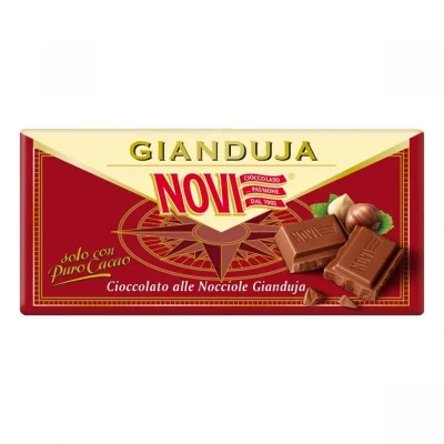 Czekolada orzechowo-czekoladowa 100 g – Novi – Gianduja